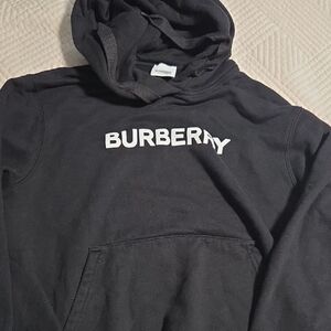 Burberry Men's Black Hoodie